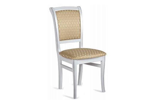 КАСПИЙ стул (белый с серебром)