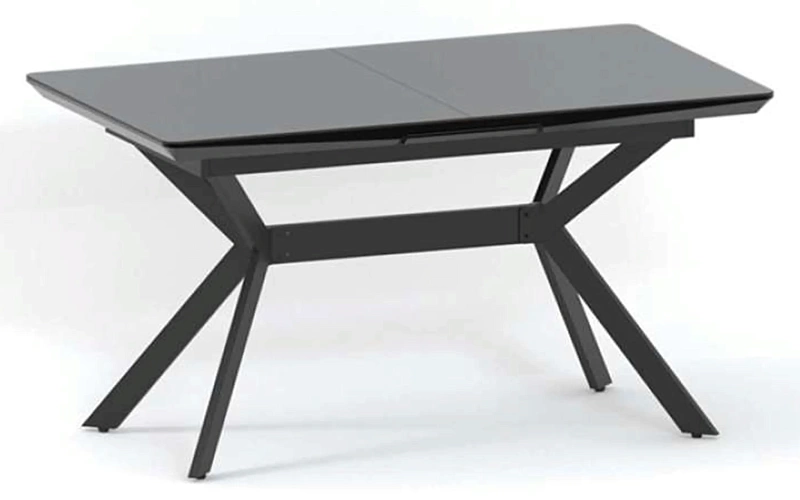 ДАЙМ 3 Baut стол раскладной однотонный 140/170 см (стекло)