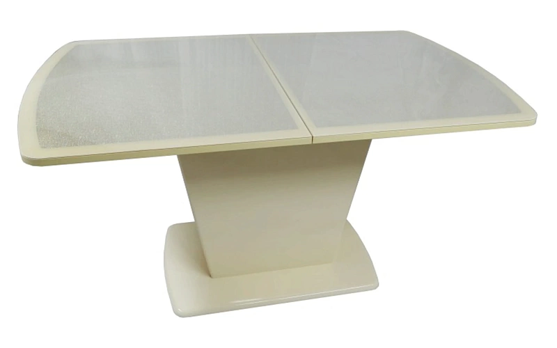 СТЮВЕР стол раскладной 150/190 см (кожа)