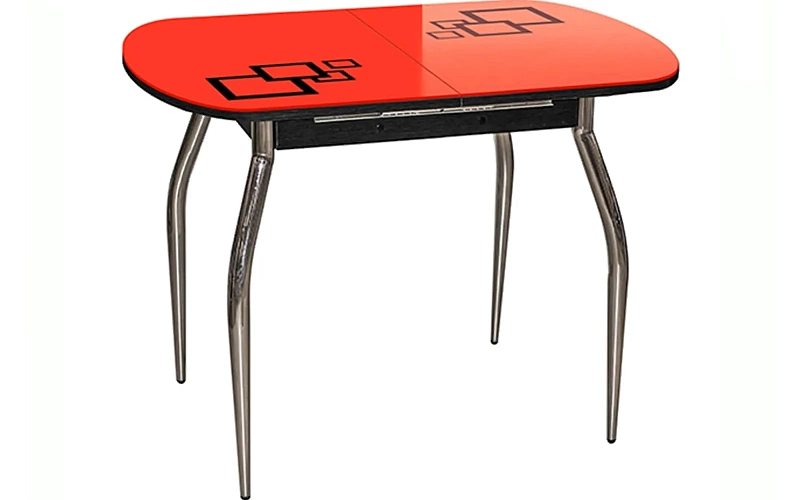 СОЛЬДИ МИНИ КВАДРО стол раскладной 90/122 см (красный)