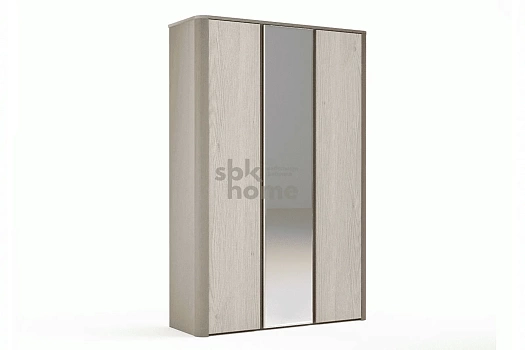 ЛАЦИО шкаф 3х-дверный (серый камень)