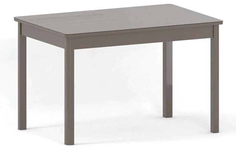 ПРЕСТИЖ-2 стол раскладной однотонный 120/152 см (стекло)