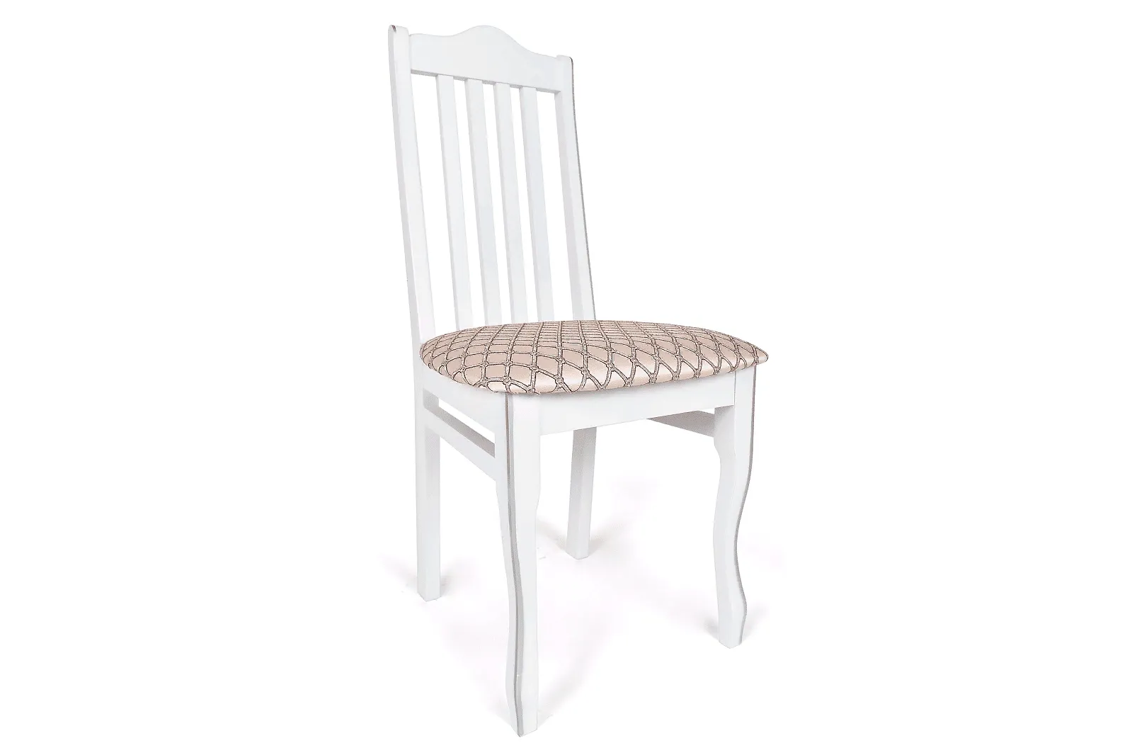 АРОМАТ 106 стул (белый с серебром)
