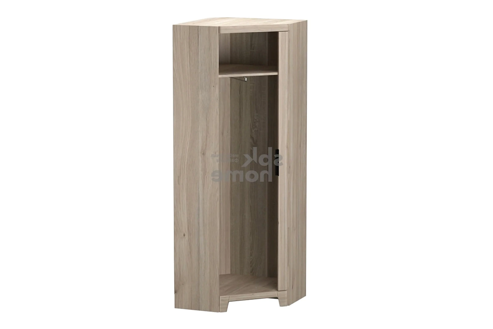 ЮТА шкаф для одежды угловой с глухой дверью (дуб мария)
