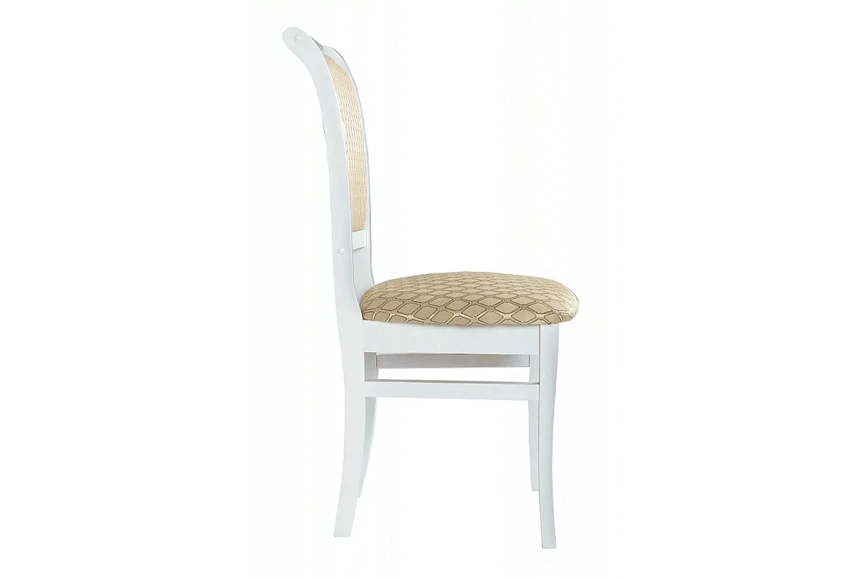 КАСПИЙ стул (белый с серебром)