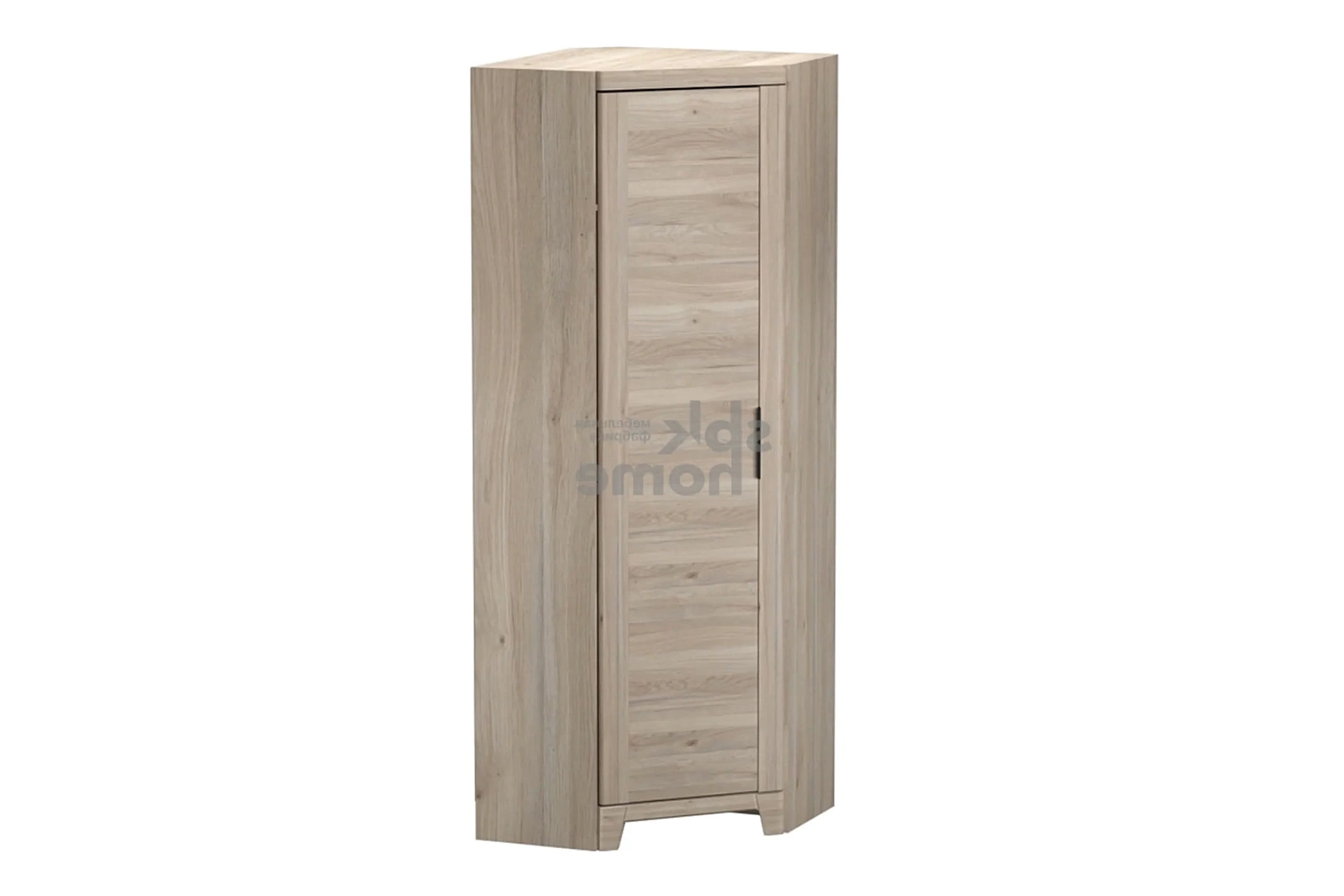 ЮТА шкаф для одежды угловой с глухой дверью (дуб мария)