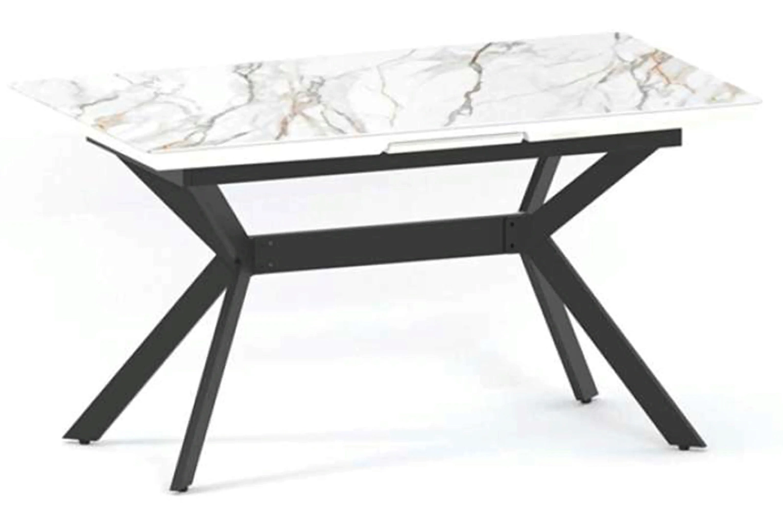 ДАЙМ 3 Baut стол раскладной 140/170 см (молочная керамика)