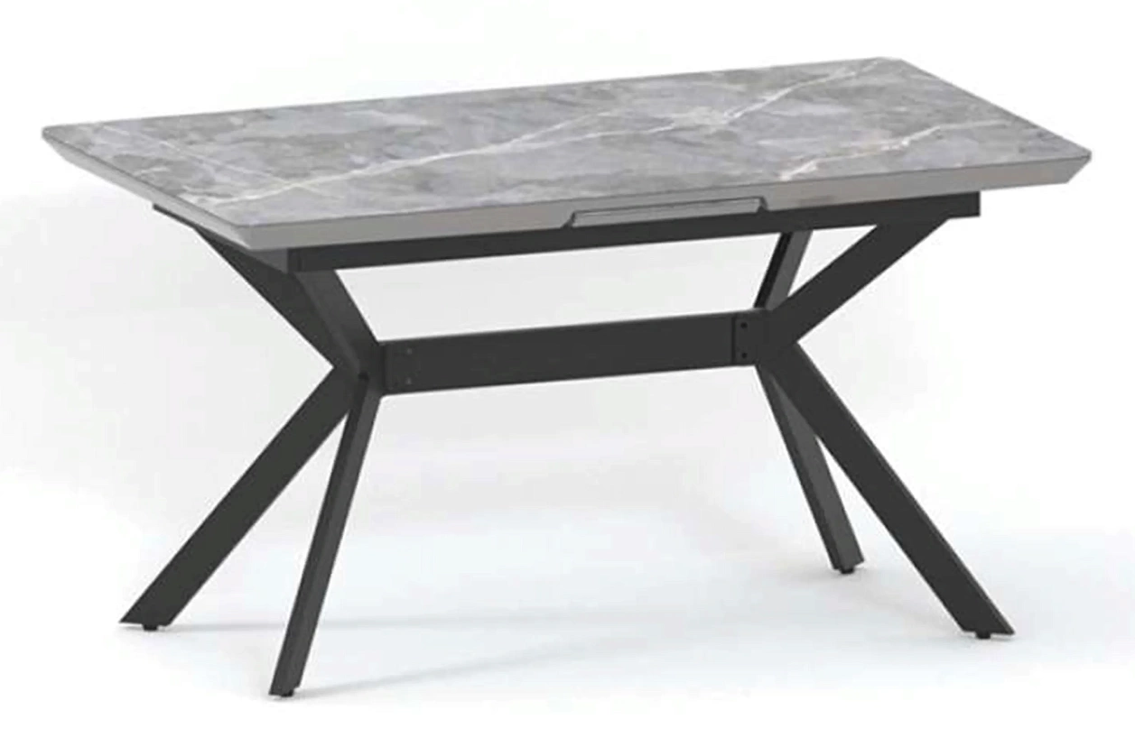 ДАЙМ 3 Baut стол раскладной 140/170 см (серая керамика)
