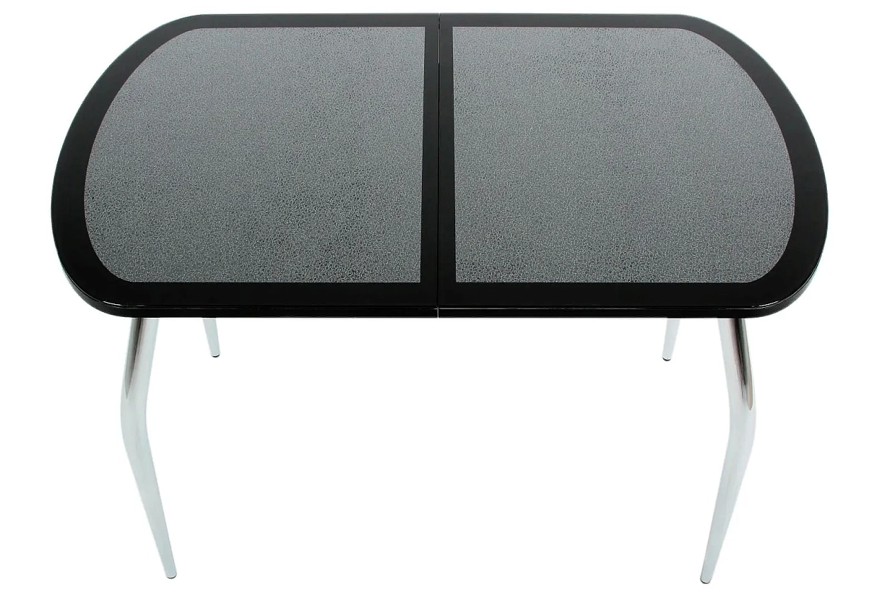 СОЛЬДИ-2 КВАДРО стол раскладной 120/152 см (черный)